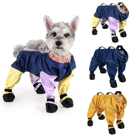 Harikaji Anti-Slip Dog Shoes with Suspenders  Dog Boots for Outdoor Activities  Dog Pants with Suspenders  Waterproof Adjustable Dog Walking Shoes  Pet Footwear for Hiking Purple M