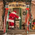 thumbnail image 6 of 2 Pack 60 Inch Christmas Hanging Nutcracker Windsock Flags Christmas Decorations Outdoor Indoor Front Door Patio Porch Patio Tree Lawn Garden Party Decorations, 6 of 6