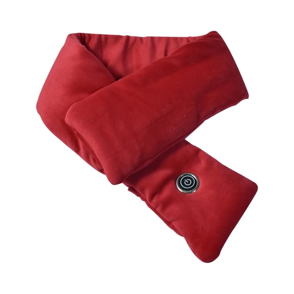 Heating Scarf for Men Women USB Rechargeable Heated Neck Wrap for Neck Pain Relief Winter Warm Portable Thermal Neck Brace