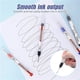 thumbnail image 5 of Rotuladores de agujero profundo en pack de 2 para azulejos cerámicos de madera metálica – plumín de 20 mm de largo, impermeable de secado rápido, marcado de precisión para huecos estrechos, 5 of 6
