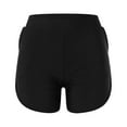 thumbnail image 3 of IDALL Mens Swim Trunks Swim Shorts Women Women Long Swim Board Shorts High Waisted Quick Dry Beach Swimming Shorts for Women with Pockets Mens Athletic Shorts Yoga Shorts Z3 Black S, 3 of 4