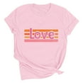 thumbnail image 6 of Vetsdori Summer Tops for Women Plus Size Casual Blouses Graphic Short Sleeve,Crew Neck Cute Fashion Juniors Shirts Valentine, 6 of 7