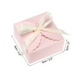 thumbnail image 2 of Cajas de Regalo, 10 Pcs Cajas de Regalo para Bodas con Cinta 3.5 x 3.5 x 2 Pulgadas Rosa, 2 of 6