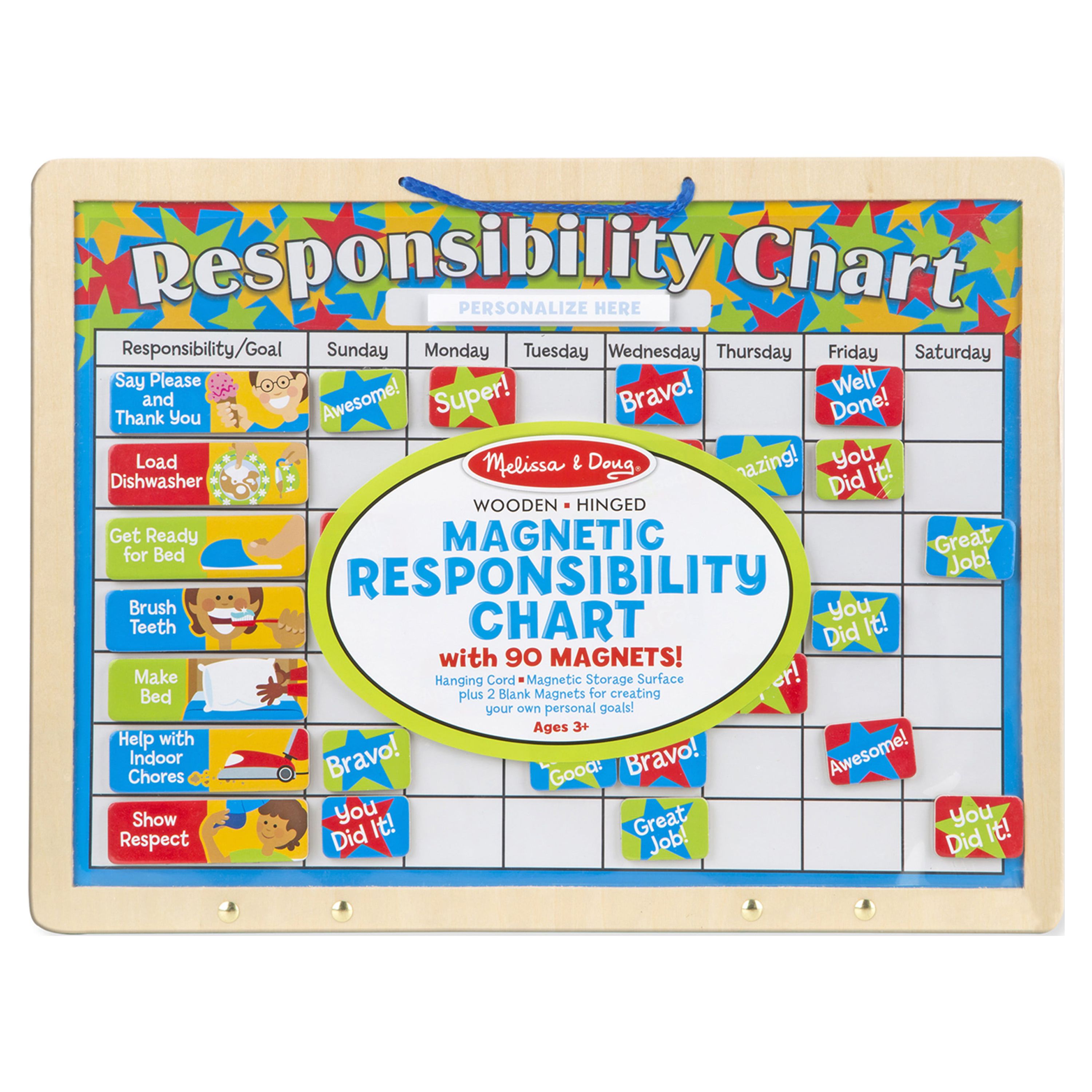 Melissa & Doug Magnetic Responsibility Chart - image 4 of 10