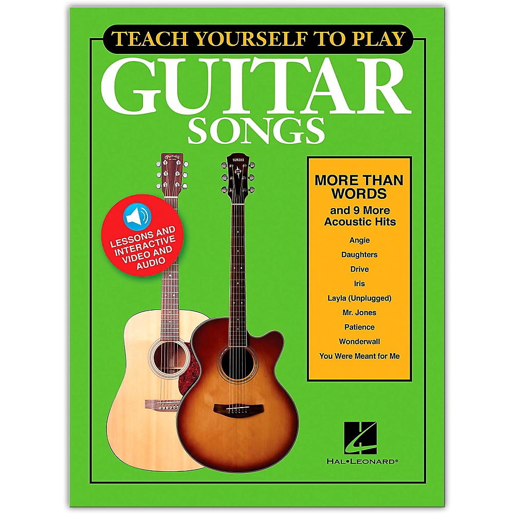 Hal Leonard Teach Yourself To Play More Than Words 9 More Acoustic 