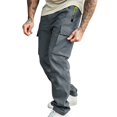thumbnail image 3 of Men’s Loose Straight Sweatpants Casual Sports Trendy Everyday Bottoms, 3 of 5