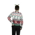 thumbnail image 2 of Jollidays Men's Shark Hunt Ugly Christmas Sweater, Sizes S-2XL, 2 of 6