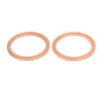 thumbnail image 2 of 4Pcs 30mmx36mmx2mm Junta De Arandela Plana De Cobre Junta De Sellado De Anillo, 2 of 2