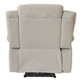 thumbnail image 3 of Hybition Power Recliner Chair Fabric Living Room  Chair- Gray, 3 of 10