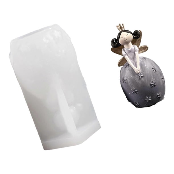 Angel Wing Silicone Molds for Epoxy Resin Candle Soap Candy Chocolate Making Multipurpose Silicones Mould Baking Tool Multicolor