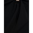 thumbnail image 6 of Draped Accessory Detail Midi Skirt, 6 of 6