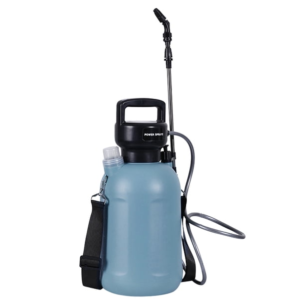 Ndcxsfigh Rociador Riego 2000mAh Aspersor Riego 5L para El (cilíndrico Azul)