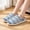 Blue, variant on Christmas Womens Slippers, Christmas Pattern Flannel Upper Slippers, Soft Memory Foam Insole, Non-Slip Indoor Slippers, Christmas Stocking Stuffers for Women, Blue, Size:46