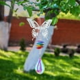 thumbnail image 4 of Campanas Viento Cristal Cuentas Metal Gota Regalo Verano (mariposa), 4 of 7