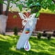 thumbnail image 4 of Campanas de Viento WDOplteas Cristal Cuentas Metal Gota Regalo Verano mariposa, 4 of 7
