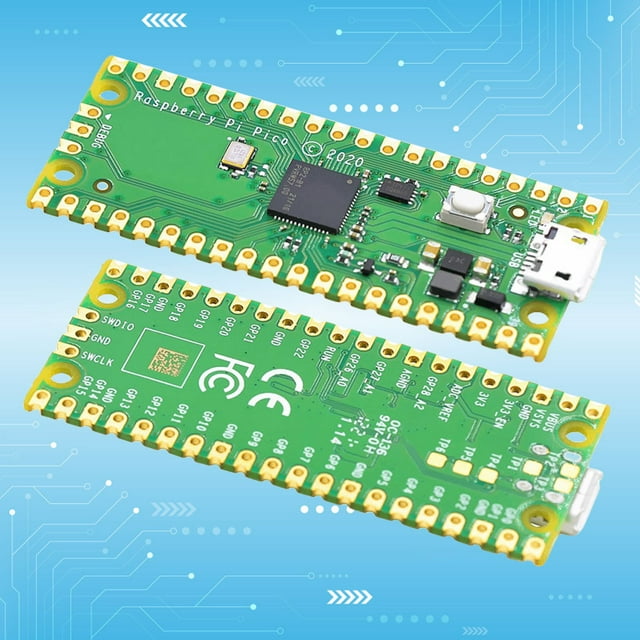 Microcomputadoras de bajo consumo TYPE-C / MICRO Raspberry Pi Pico Placa de microcontrolador