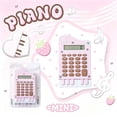 thumbnail image 2 of Sentmoon Scientific Calculator Scientific Calculators Piano-Themed Calculator Stylish and Cute Calculator for Students and Office Use with 8-Digits Display, 2 of 8