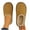 Brown, variant on Mule Slippers for Women Cozy Warm Soft Anti-Slip Suede Velvet Plush Rubber Soles Indoor Outdoor Fluffy Slippers Brown 5.5-6(36)