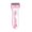 Pink, variant on Riousery Ladies Electric Shaver Private Hair Trimmer for Armpit Leg Lip Epilation Device Washable Head Wet and Dry Use Compact 6.3 in / 16 cm Purple Color Version[cite: 1]