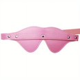 thumbnail image 4 of 1pc BDSM Adult Erotic Eye Mask Leather Connected Two Half Round Vertical Row 5 Nail Pin Buckle Eye Mask Flirting Sex Toy Adult Supplies, 4 of 4