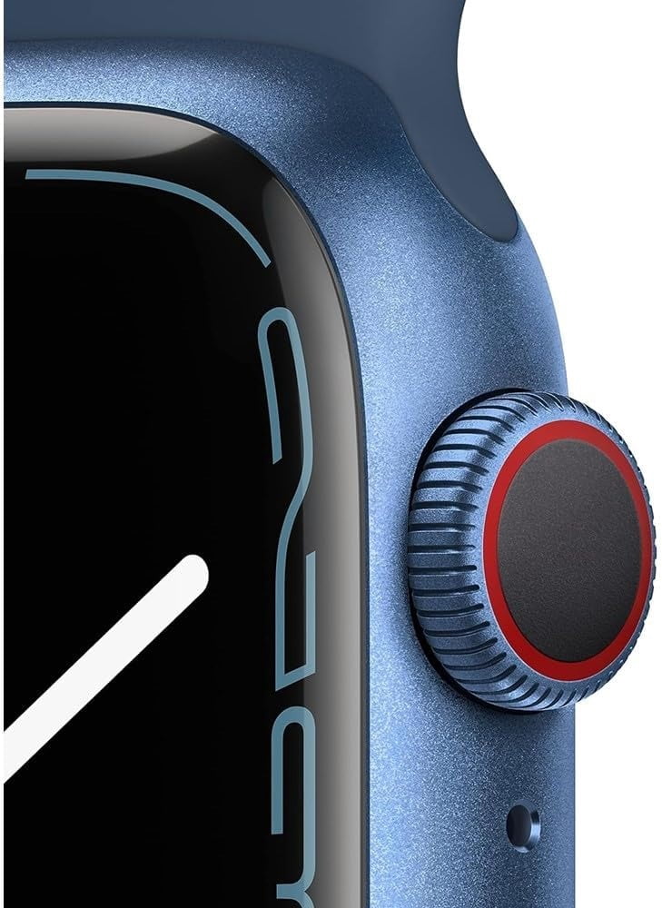Apple Watch Series 7 45mm GPS Cellular Smart Watch, 18 Hours Battery Life, 1 Each