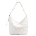 thumbnail image 1 of Bolso acolchado Bolso de hombro Color sólido Mujer Puffer Bolso bandolera Bolso de compras, 1 of 9