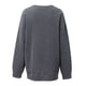 thumbnail image 2 of Sudadera sin capucha Gibobby para Mujer con estampado de navideñas gris L, 2 of 4