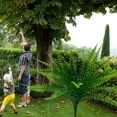 thumbnail image 4 of WUJDF 1Pc Artificial Fern Boston Plants,Plastic Shrubs Grass Fake Greenery Ferns Bushes for Home Garden Office Kitchen Outdoor Indoor Uv Resistant Wedding Diy Decor Planter Filler Home Decoration 14", 4 of 6