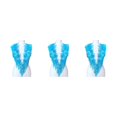 thumbnail image 3 of maskred Sturdy And Durable Lace Applique With 3D Beads And Rhinestones With Materials Are Sturdy And Durable Multiple Colors light blue A 3Set, 3 of 6