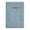 Blue, variant on B5 Journal, Oimcto High-Grade Paper, No Ink Bleeding, Works with Ballpoint/Gel Pens, Ideal Professionals on The Go, 80 Pages, Gray