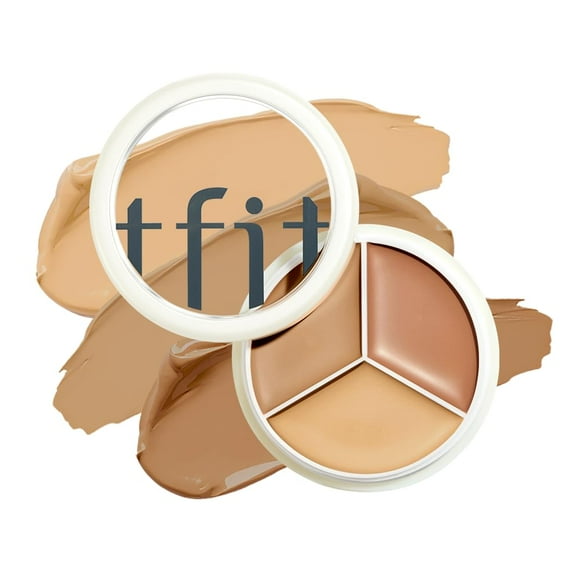 Paleta correctora TFIT Cover Up Pro 3 en 1 15 ml 04 Dark