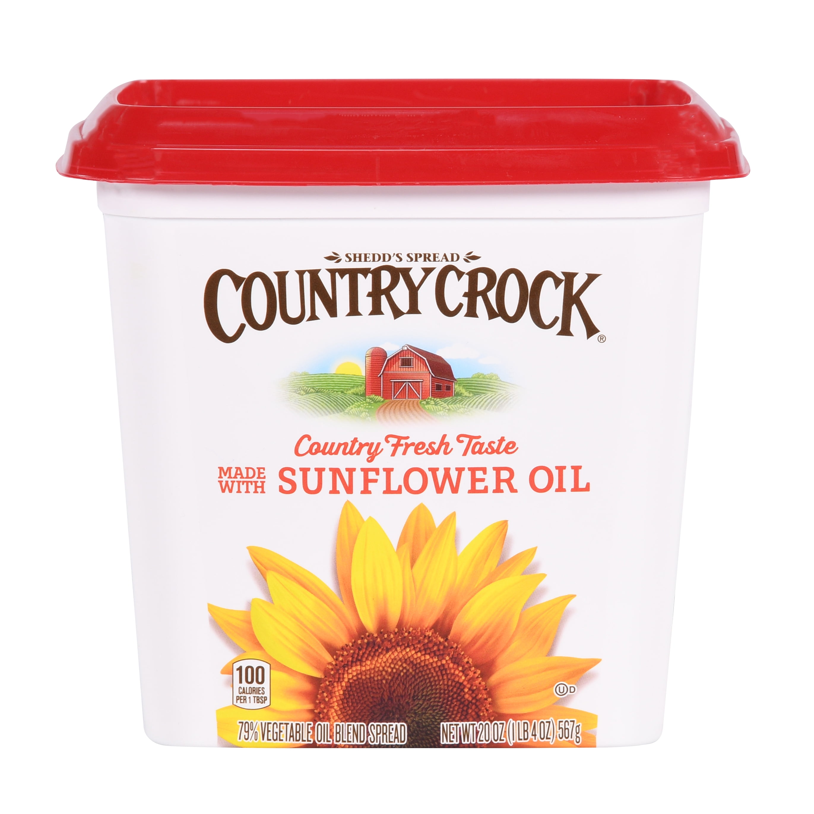 Country Crock Sunflower Oil Butter Spread, 20 Oz.