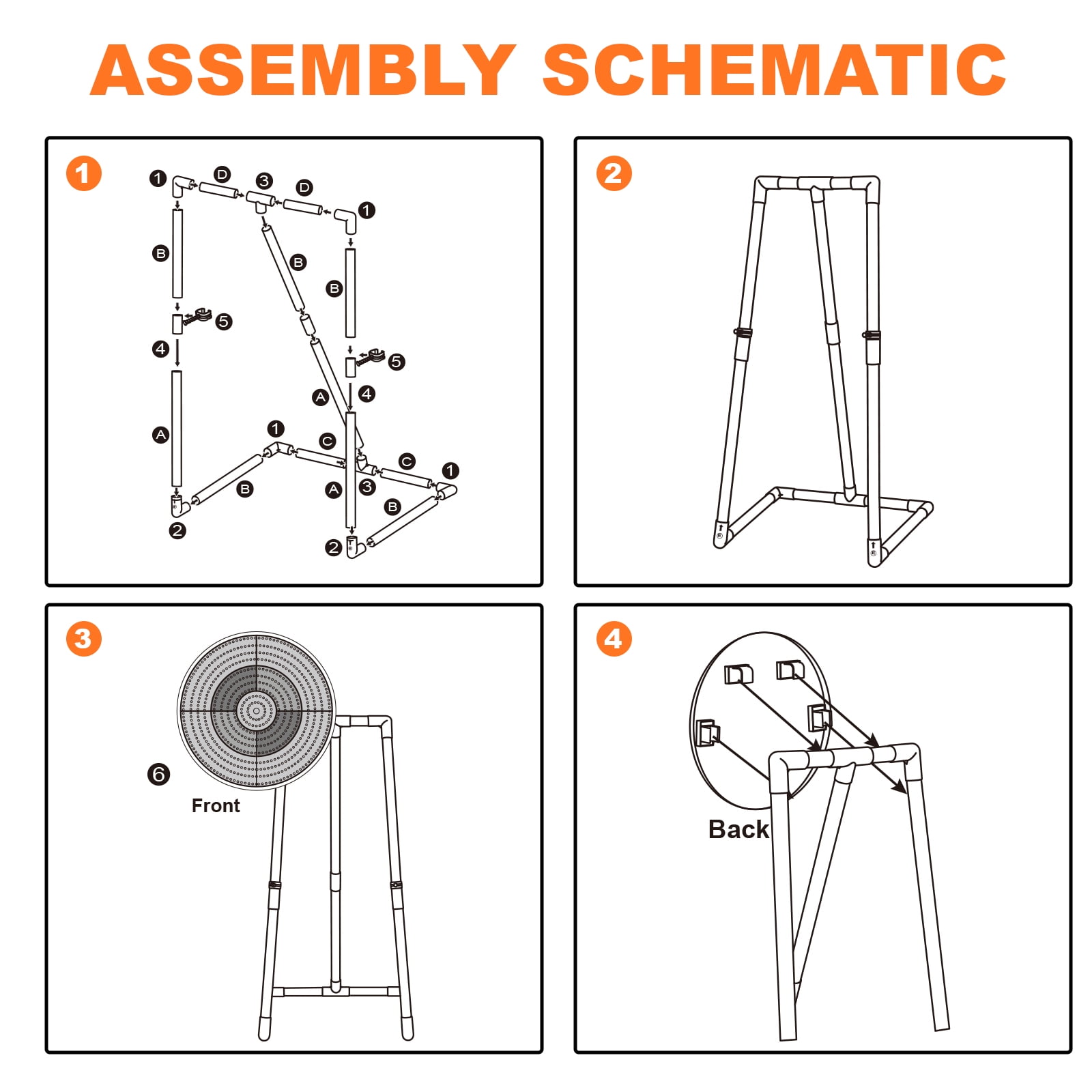 Contixo 2-in-1 Foam Axe Throwing and Bristle Dart Board Set for Indoor and Outdoor Party Games