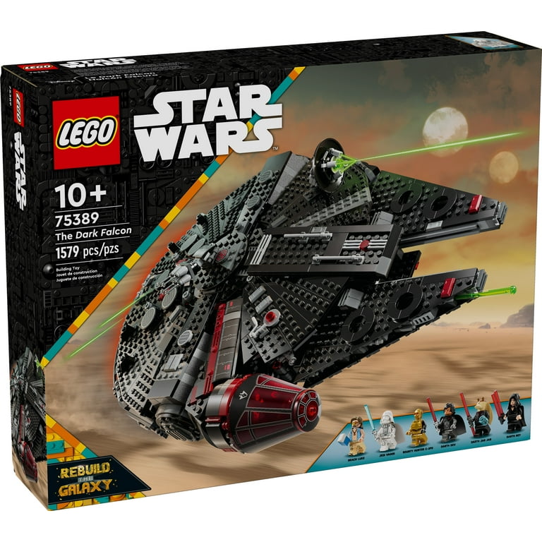 LEGO Star Wars The Dark Falcon Building Set, Star Wars Toy with 8 