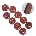 thumbnail image 2 of CPAN 9-inch 8-hole Red Sand 225mm Velvet-backed Disc Sandpaper Self-adhesive Flocking, 2 of 5