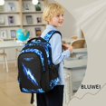thumbnail image 3 of Mochila Escolar Infantil BLUWEI Blue Lightning 46x32x20 cm, 3 of 6