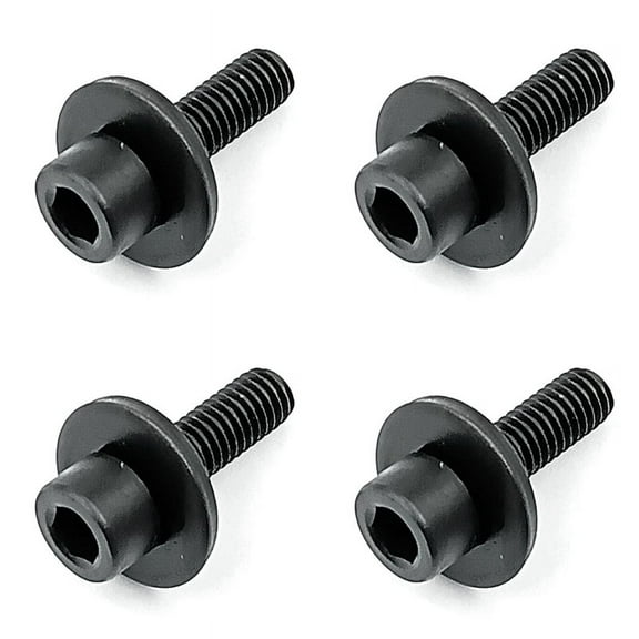4 * Circular Saw Blade Hex Bolt-Black