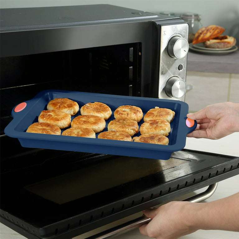 Nonstick Baking Pans Set - Bakeware Set Baking Sheets For Oven, 7 PCS Stackable  Baking Set w/Cookie Sheet, Cake Pan, Loaf Pan, Muffin Pan, Roaster Pan,  Cooling … in 2023