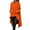 Orange, variant on XMMSWDLA Women Pullover Hoodies Sweatshirt Long Sleeve Oversize Top Shirt Dress