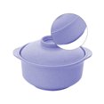 thumbnail image 4 of Bewildely Instant Noodles Bowl with Lid Japanese Slip Bowls Non Large Style Container Vegetable Kitchen Ramen Accessories Rice Mostrada Azul, 4 of 5