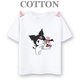 thumbnail image 4 of Camiseta Kuromi, camiseta de manga corta de algodón de verano 2024 para niños y niñas, camiseta de anime japonés Kawaii, camisetas para bebés, 4 of 5