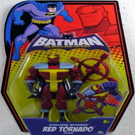 Batman Brave and the Bold Action Figure Cyclone Spinner Red Tornado