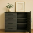 thumbnail image 2 of Klair Living Robin Gentleman's Chest in Gray, 2 of 2