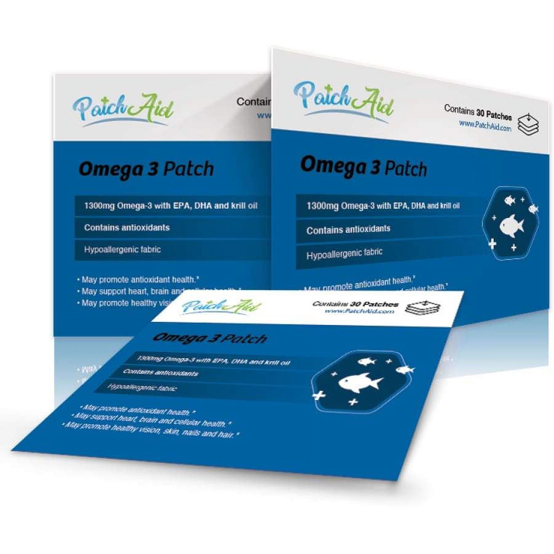 Omega 3 Vitamin Patch by PatchAid Walmart