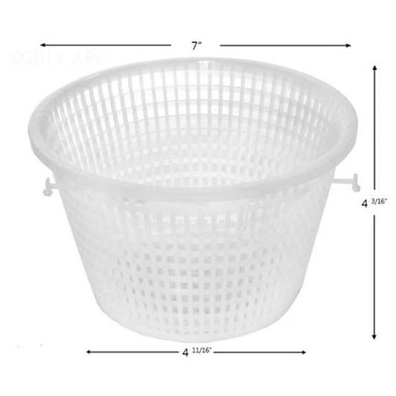 Aladdin Equipment CO APCB133 Skimmer Basket Sylvan 59200107 Plastic