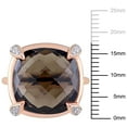thumbnail image 2 of Everly Women's Quartz and Sapphire 14k Rose Gold Ring, 2 of 7