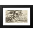 thumbnail image 2 of Gerard ter Borch 18x12 Black Modern Framed Museum Art Print Titled - Venus and Adonis Engaged in a Hug (1616), 2 of 5