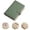 Green, variant on Jewelry Organizers, Anti-Tarnish Travel Jewelry Storage Case, Portable Jewelry Organizer Box with Pockets for Rings, Earrings, Necklaces, Makeup & Perfume, Great Gift for Women