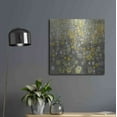 thumbnail image 6 of Luxe Metal Art 'Rain Abstract V' by Danhui Nai, Metal Wall Art, 24"x24", 6 of 8