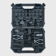 Marvel Black Panther 82pc Tool Set, Includes Ratchets, Sockets, Pliers, and Tool Case, Silver Edition
